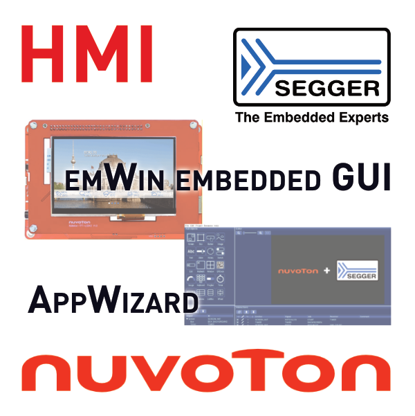 Nuvoton - GUI Creation Tool emWin embedded GUI