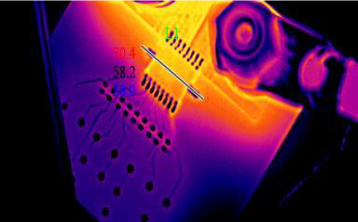 Hall-Stromsensor-Serie NSM201x Wärmebild