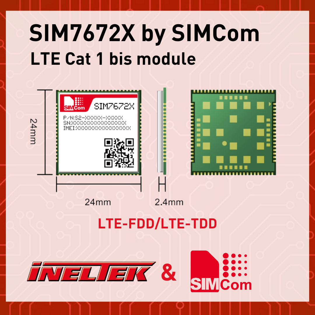 SIM7672 - LTE Cat.1 bis Größe