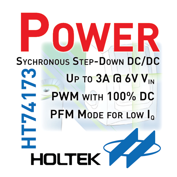 Holtek - HT74173 Step-Down DCDC