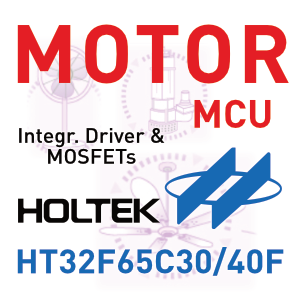 Motor-MCU HT32F65C32F/C40F