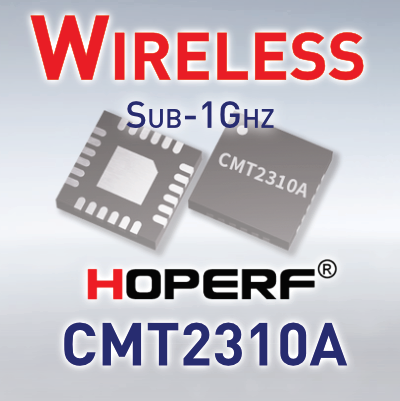 CMT2310A – Sub-G Transceiver von HopeRF