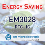 EM Microelectronic – EM3028 RTC-IC EM Microelectronic – EM3028 RTC-IC